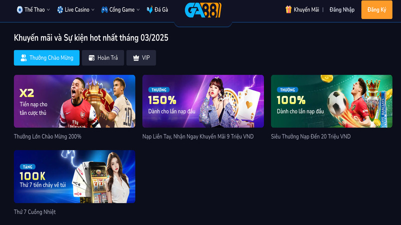 Cập nhật các ưu đãi 88VN mới nhất 2025